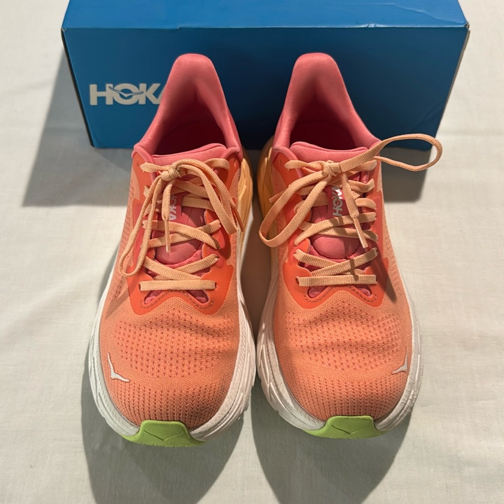 Hoka W Arahi 7 Papaya/Coral Asst Sizes - Picture 2 of 4